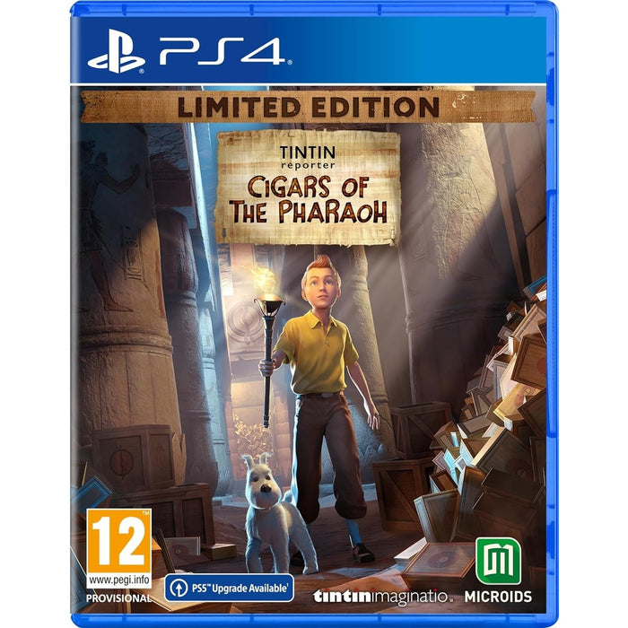 Tintin Reporter: Cigars of the Pharaoh Limited Edition PS4 doboz