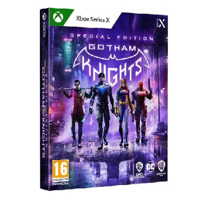 Gotham Knights Special Edition Xbox Series X játék doboza – angol/lengyel borító