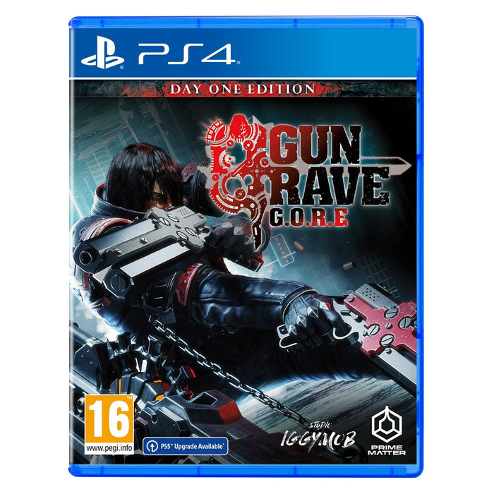 Gungrave G.O.R.E. Day One Edition PlayStation 4 borító