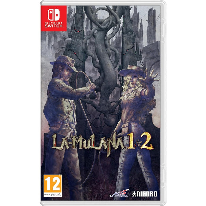 LA-MULANA 1 & 2 Standard Edition Nintendo Switch játék doboz