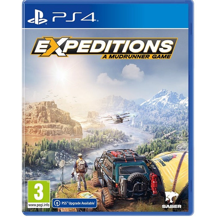 Expeditions: A MudRunner Game Day One Edition PlayStation 4 dobozborító