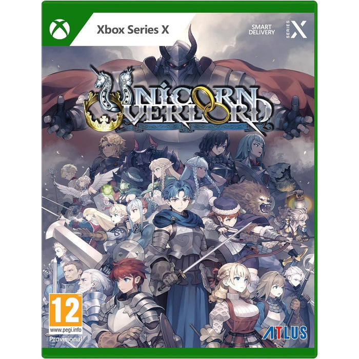 Unicorn Overlord Xbox Series X dobozborító – Atlus x Vanillaware taktikai RPG