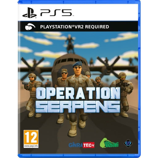 Operation Serpens PlayStation 5 PSVR2 játék doboza, Perp Games kiadás