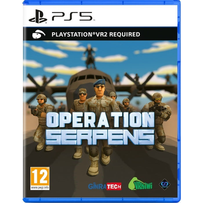 Operation Serpens PlayStation 5 PSVR2 játék doboza, Perp Games kiadás