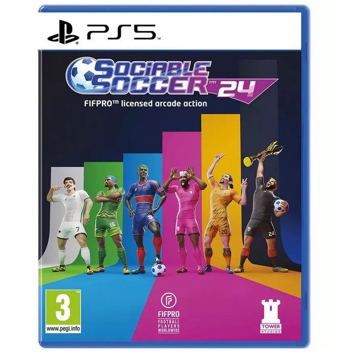 Sociable Soccer 25 PlayStation 5 játék doboza