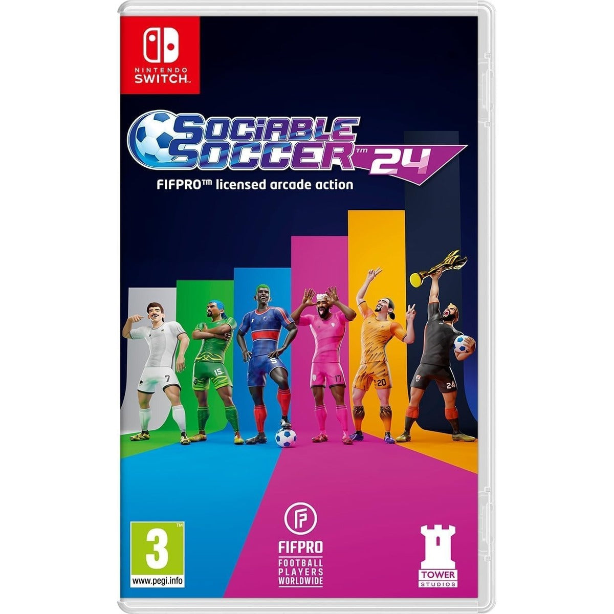 Sociable Soccer 24 Nintendo Switch játék doboza
