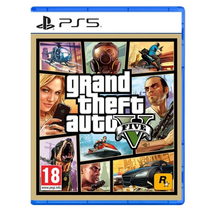 Grand Theft Auto V Enhanced PlayStation 5 dobozborító