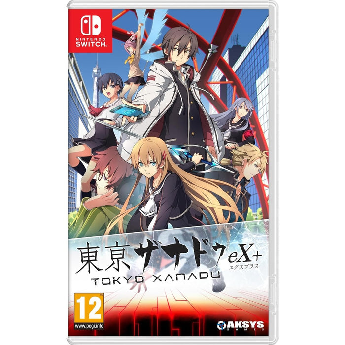 Tokyo Xanadu eX+ Nintendo Switch játék doboza