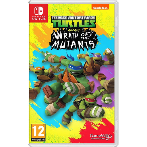 Teenage Mutant Ninja Turtles Arcade: Wrath of the Mutants Nintendo Switch box art