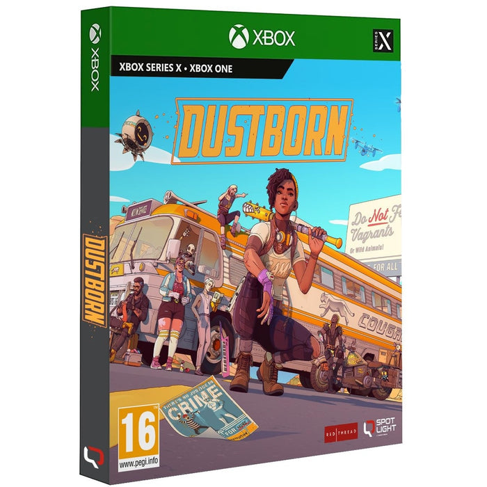 Dustborn Deluxe Edition Xbox Series X dobozborító