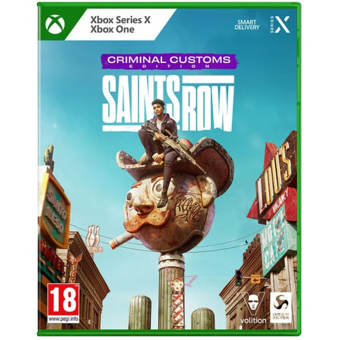 Saints Row Criminal Customs Edition Xbox Series X doboz