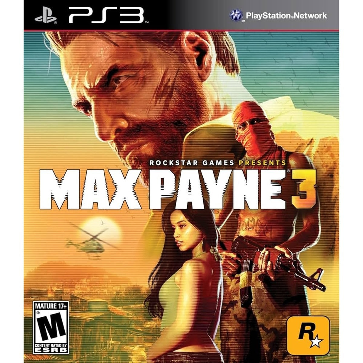 Max Payne 3 PlayStation 3 game box art