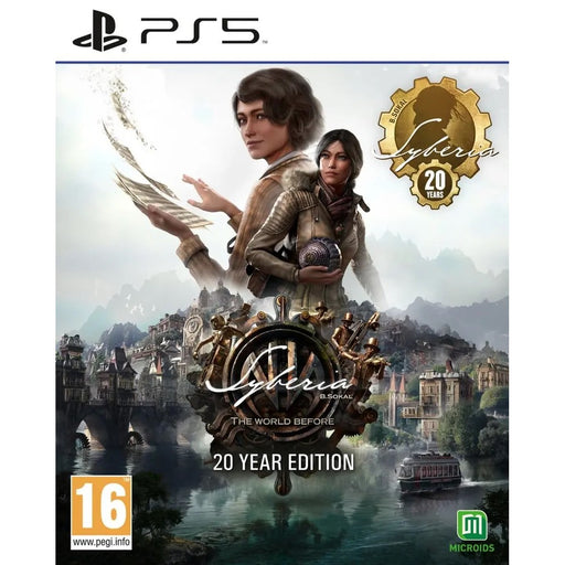 Syberia: The World Before 20 Years Edition PlayStation 5 doboz
