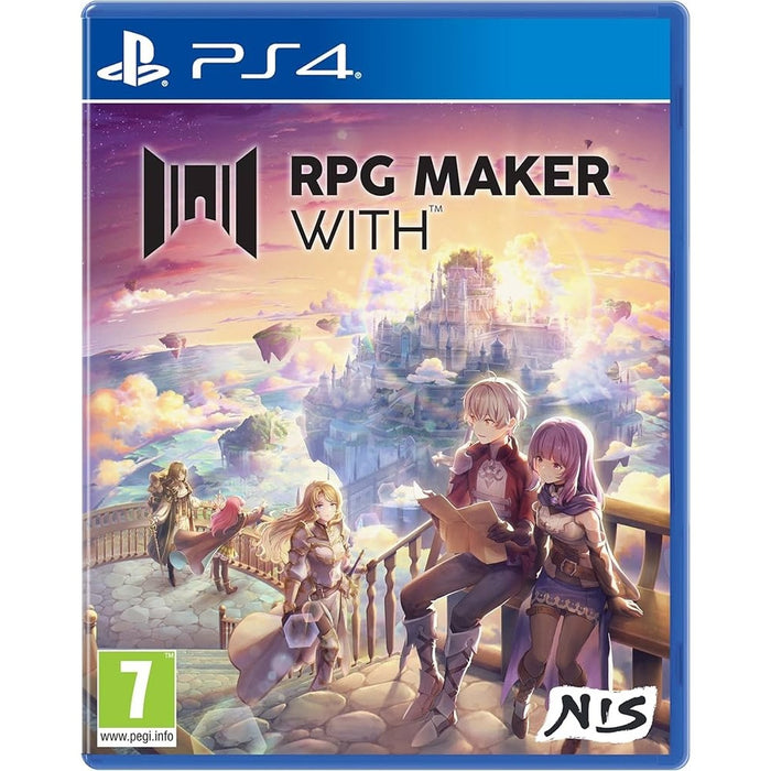 RPG MAKER WITH PlayStation 4 dobozborító