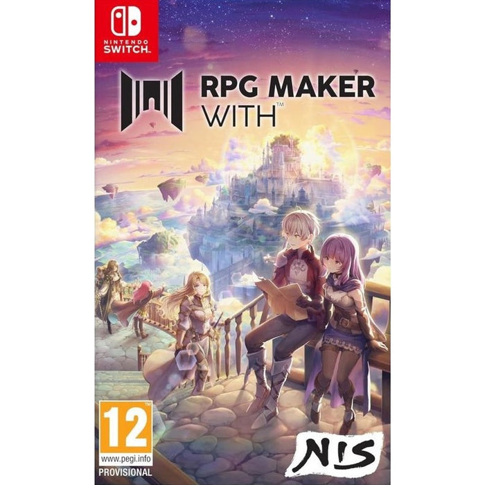 RPG Maker With Nintendo Switch játék doboza