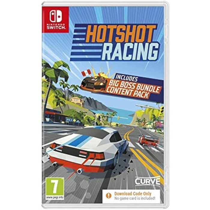 Hotshot Racing Code in a Box Nintendo Switch kiskereskedelmi doboz