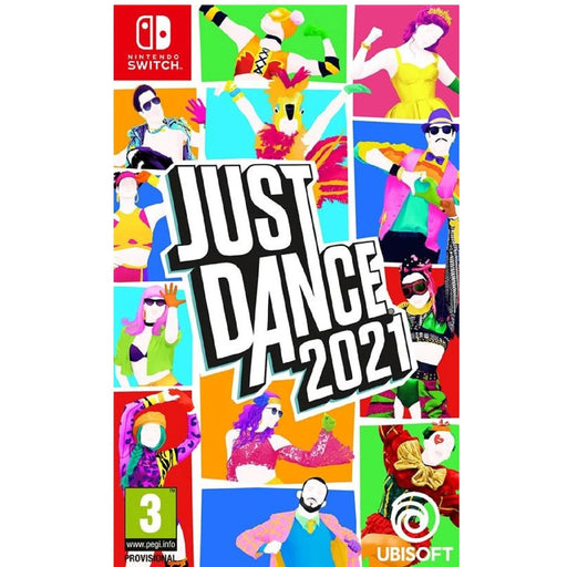 Just Dance 2021 Nintendo Switch game box art – French box edition