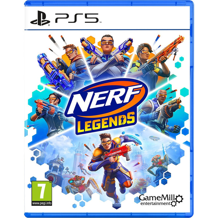 Nerf Legends PlayStation 5 játék doboza