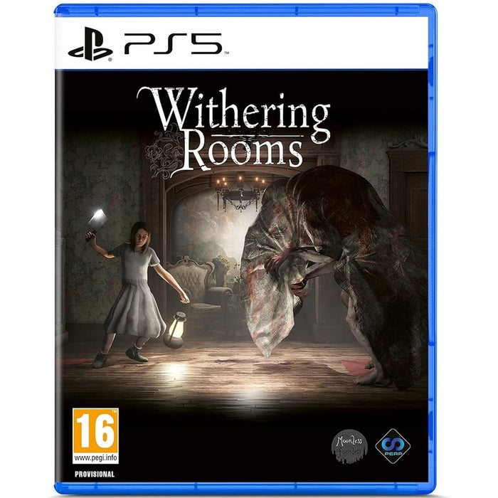 Withering Rooms PS5 játék borítója