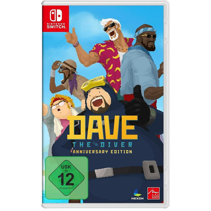 DAVE THE DIVER Anniversary Edition Nintendo Switch német borítós doboz