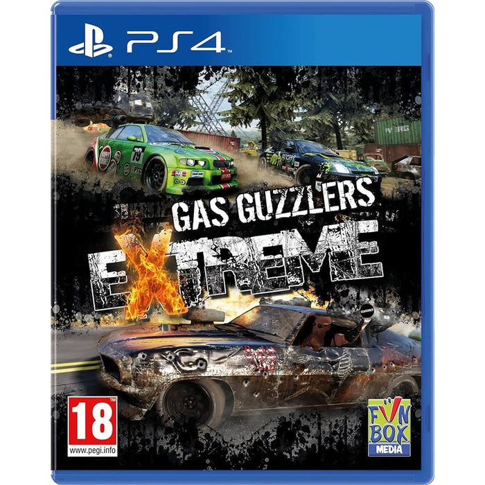 Gas Guzzlers Extreme PlayStation 4 játék borítója