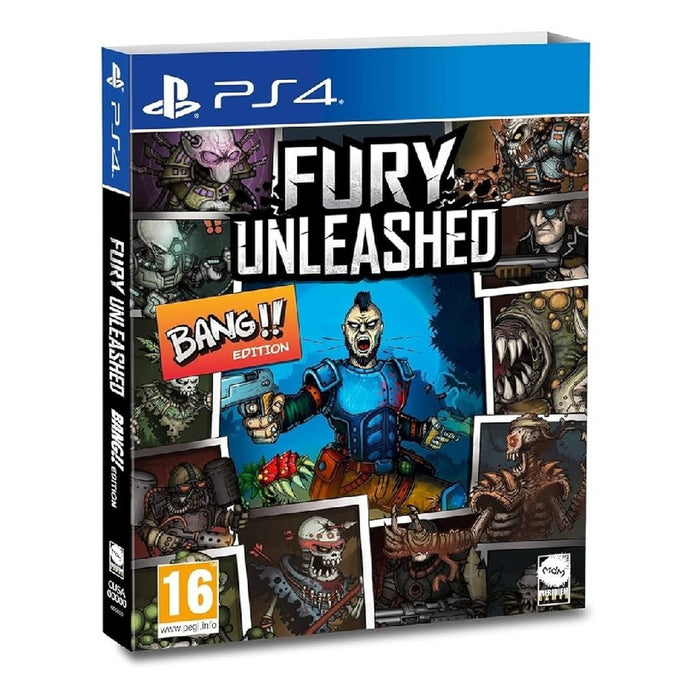 Fury Unleashed Bang!! Edition PlayStation 4 doboz – Meridiem Games fizikai kiadás