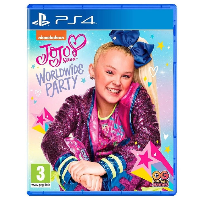 JoJo Siwa: Worldwide Party PlayStation 4 játék doboza