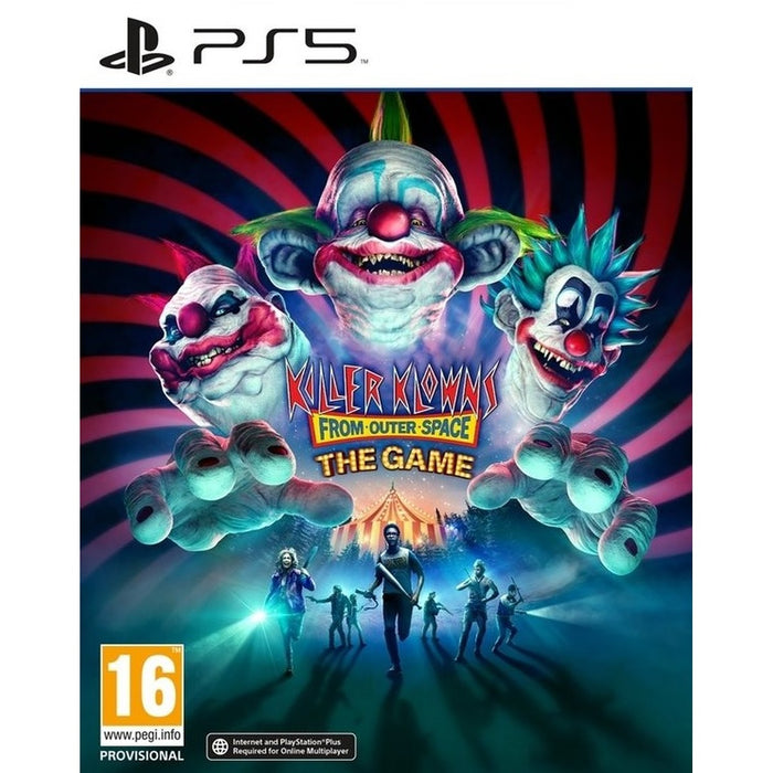 Killer Klowns from Outer Space: The Game PlayStation 5 borító