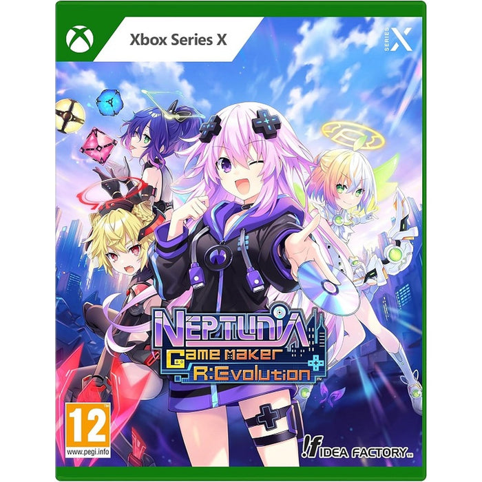 Neptunia Game Maker R:Evolution Xbox Series X játék doboza