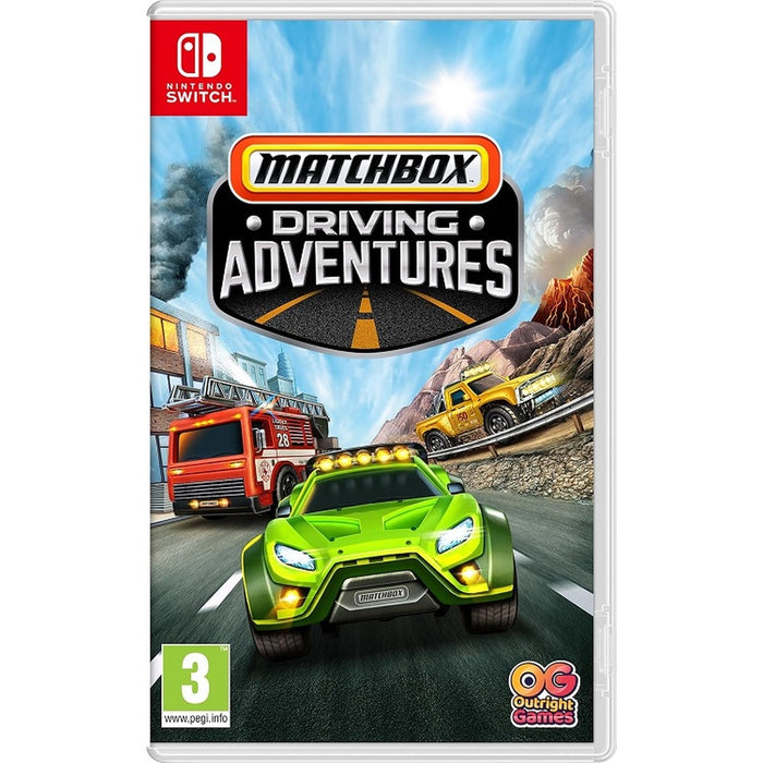 Matchbox Driving Adventures Nintendo Switch játék doboza