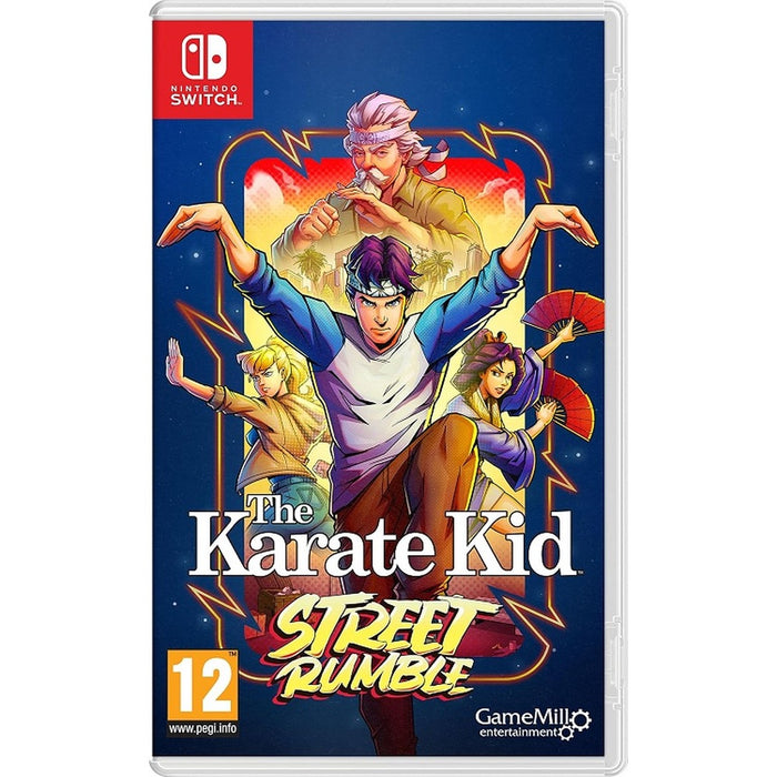 The Karate Kid: Street Rumble Nintendo Switch játék doboza