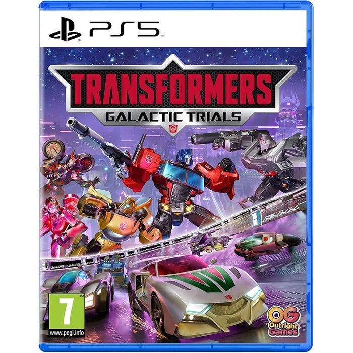 Transformers: Galactic Trials PlayStation 5 játék borítója