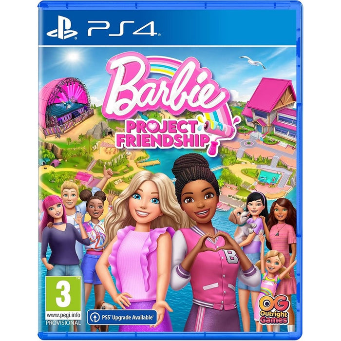 Barbie: Project Friendship PlayStation 4 játék doboza