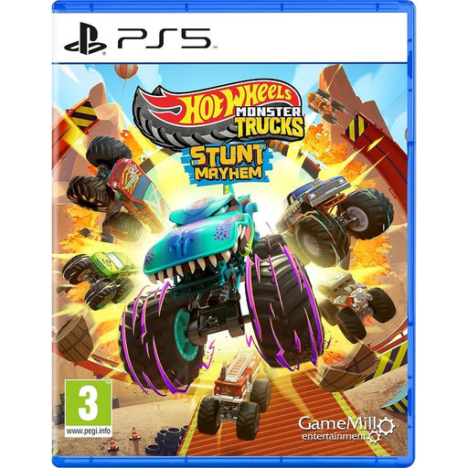 Hot Wheels Monster Trucks Stunt Mayhem PlayStation 5 játék doboza