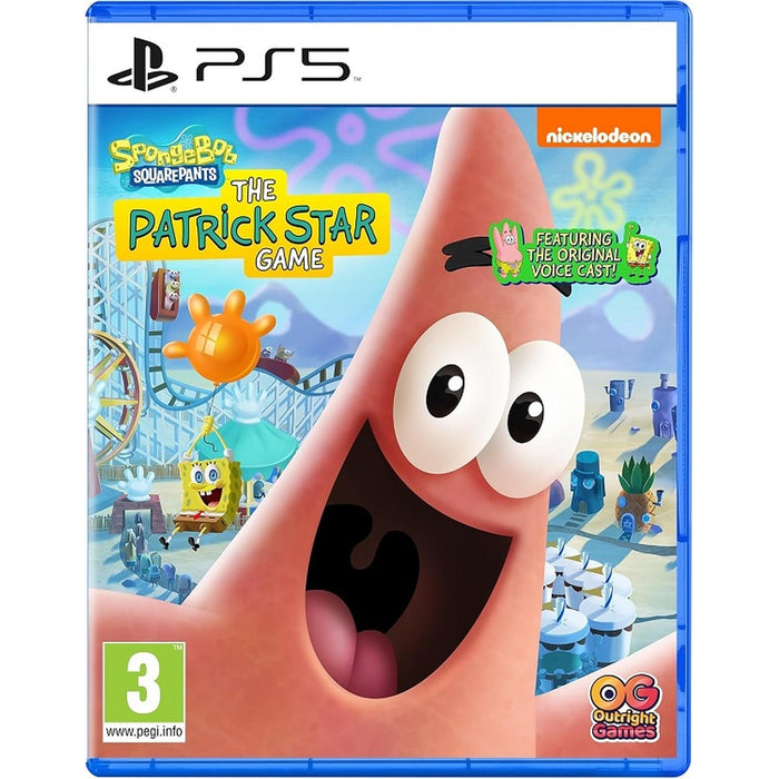 SpongeBob SquarePants: The Patrick Star Game – PlayStation 5 dobozborító