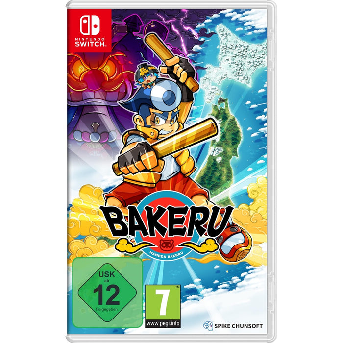 Bakeru Nintendo Switch kiadás dobozborítója