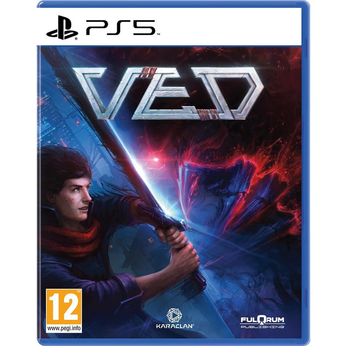 VED PlayStation 5 játék dobozborító – kézzel rajzolt RPG, Fulqrum Games