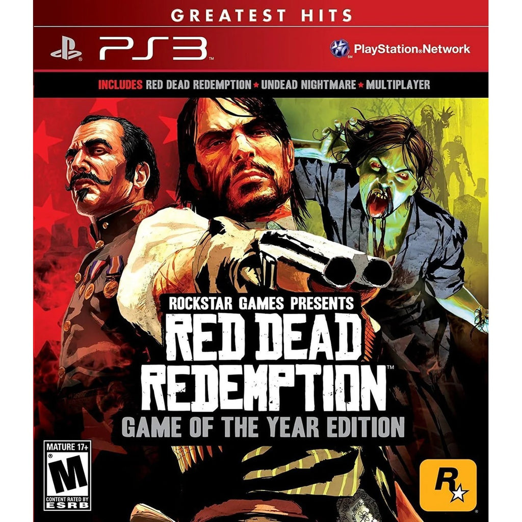 Red Dead Redemption Game of the Year Edition PlayStation 3 doboz