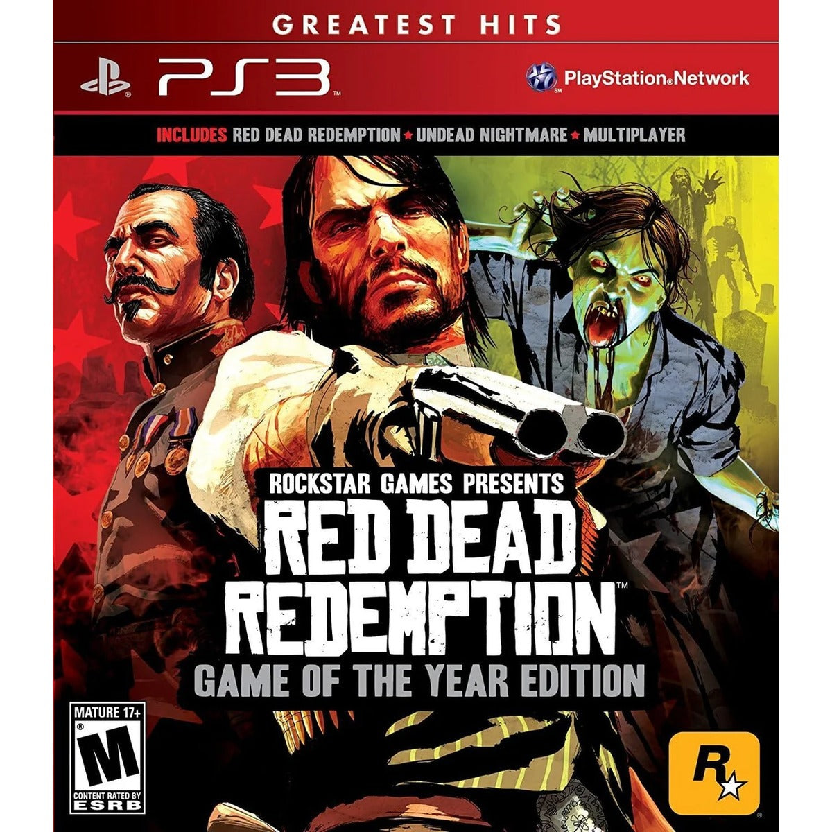 Red Dead Redemption Game of the Year Edition PlayStation 3 doboz