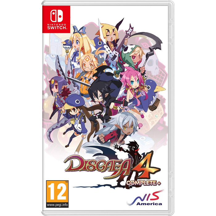 Disgaea 4 Complete+ Nintendo Switch játék doboza