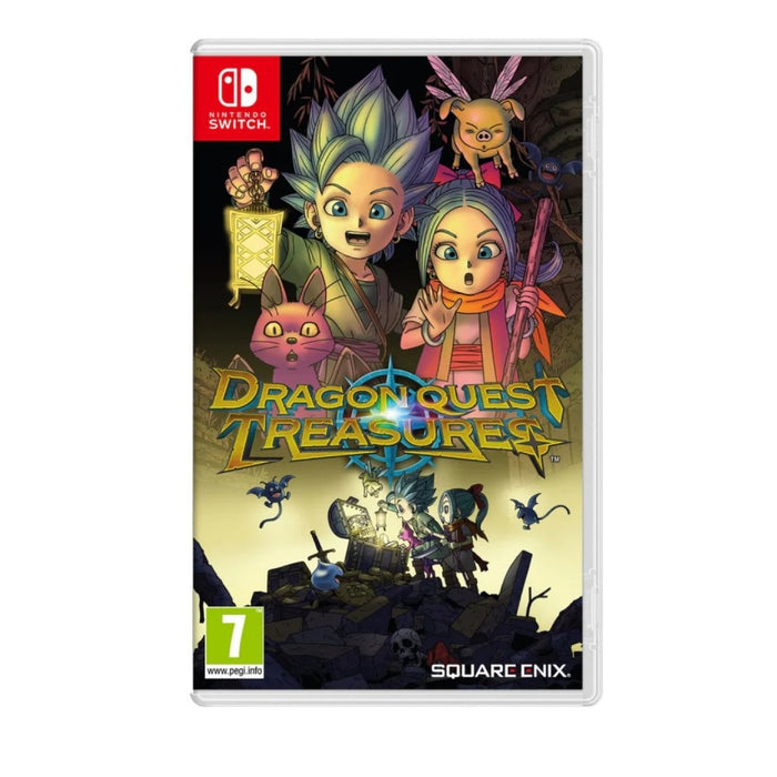 Dragon Quest: Treasures Nintendo Switch doboz – angol/francia kiadás
