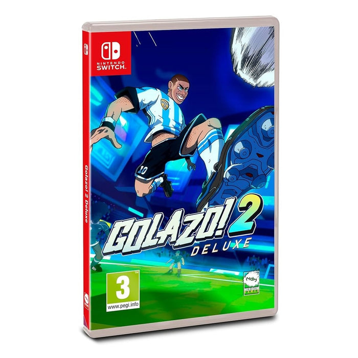 Golazo! 2 Deluxe kiadás Nintendo Switch játék doboza