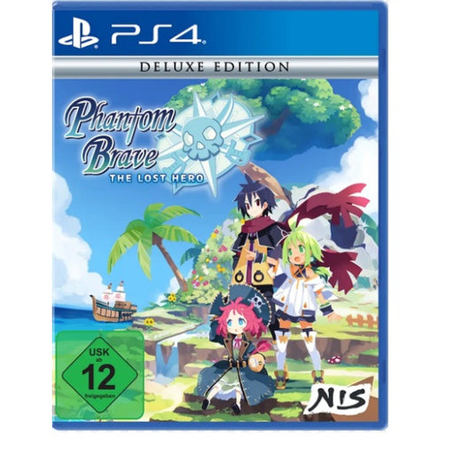 Phantom Brave: The Lost Hero Deluxe Edition PS4 játék doboza (német borító)