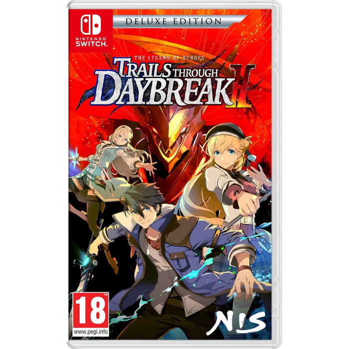 The Legend of Heroes: Trails through Daybreak II Deluxe Edition Nintendo Switch doboz (olasz borító)