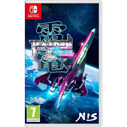 Raiden III x MIKADO MANIAX Standard Edition Nintendo Switch box art