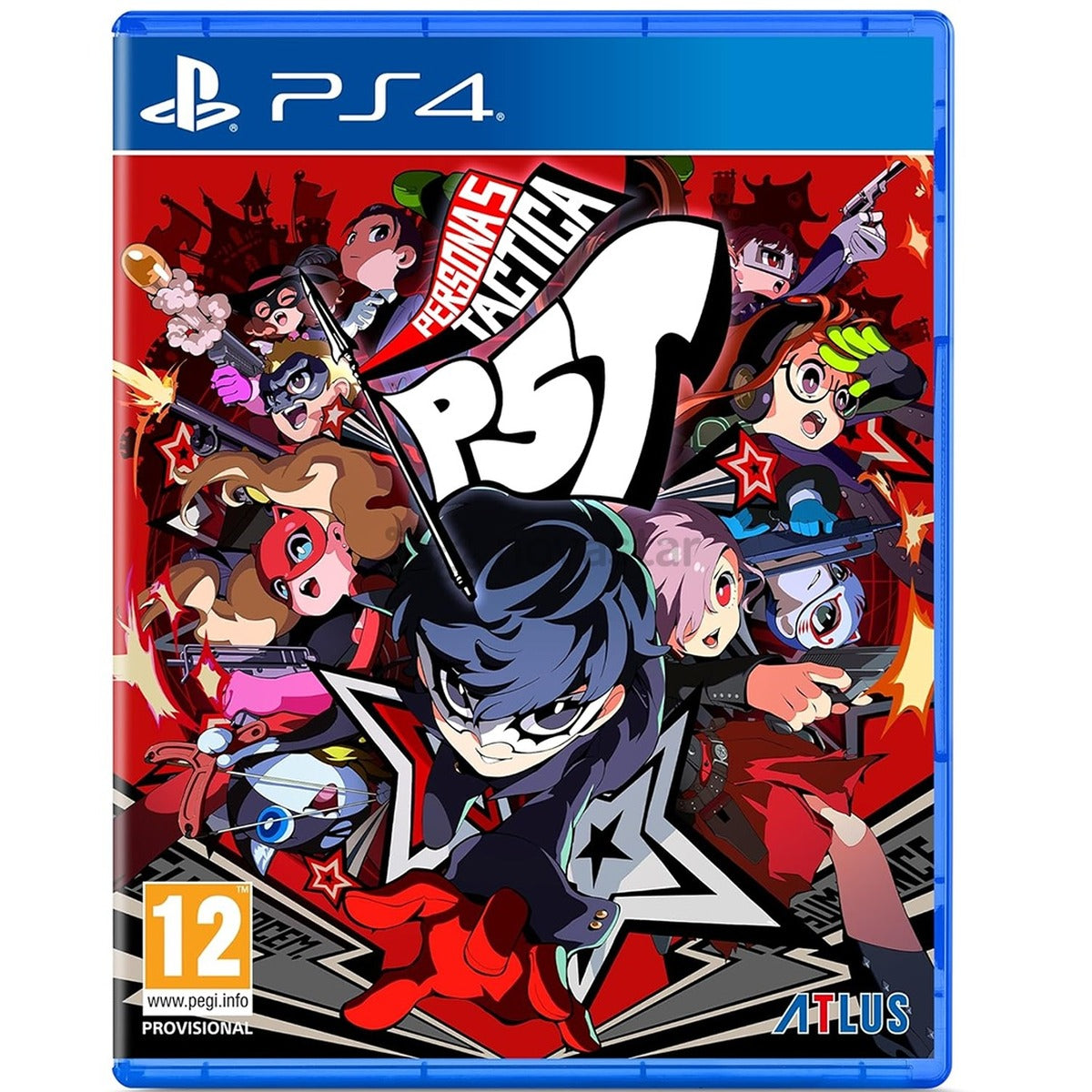 Persona 5 Tactica PlayStation 4 játék dobozborítója