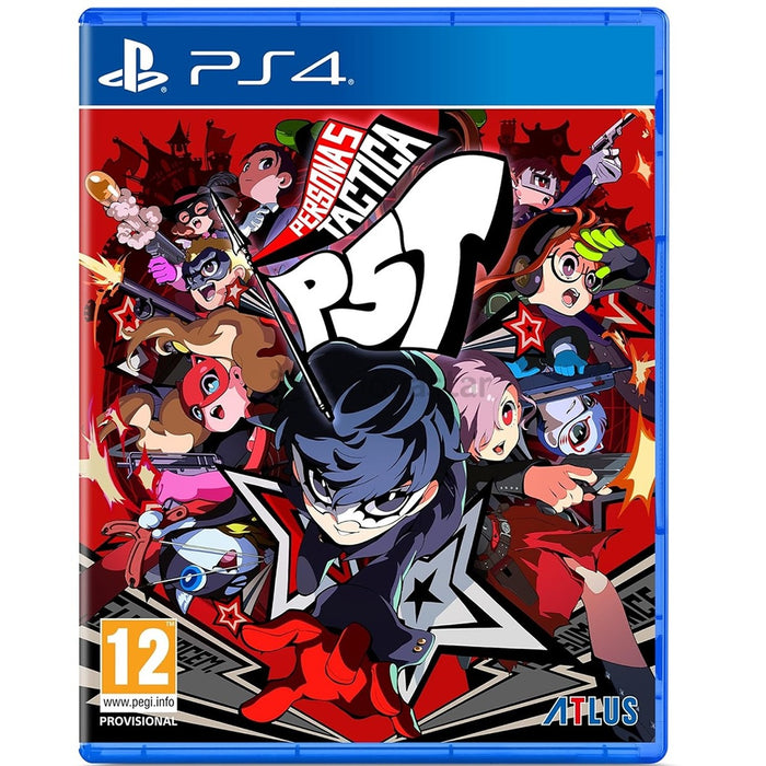 Persona 5 Tactica PlayStation 4 játék dobozborítója