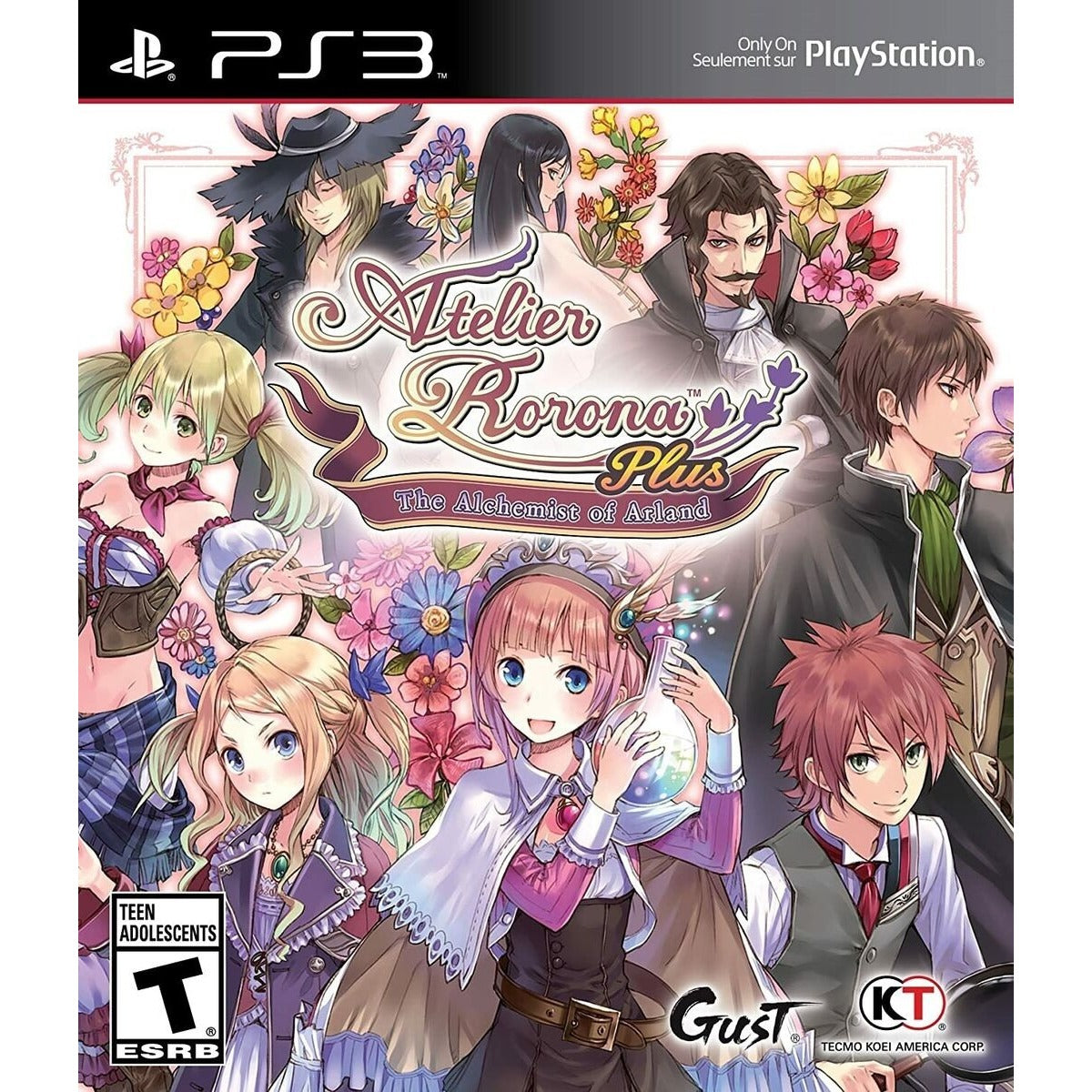 Atelier Rorona Plus: The Alchemist of Arland PlayStation 3 game box
