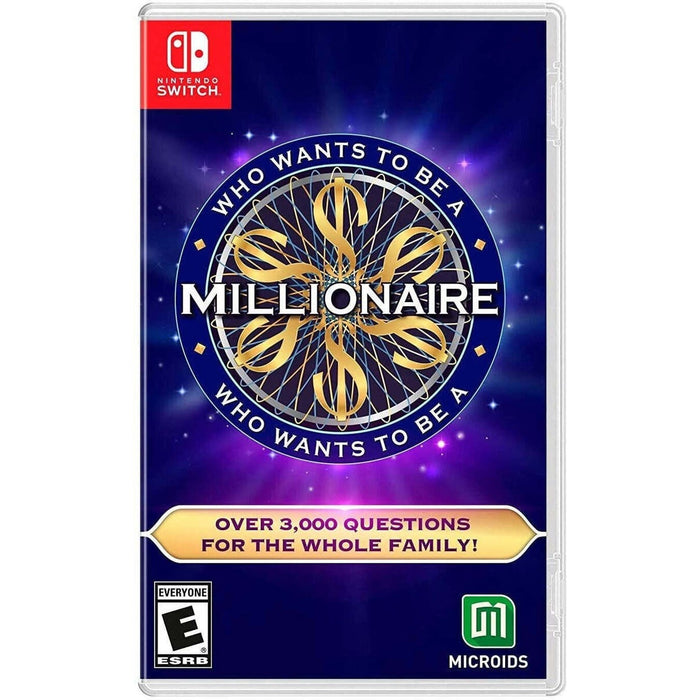 Who Wants to Be a Millionaire? Nintendo Switch játék doboza