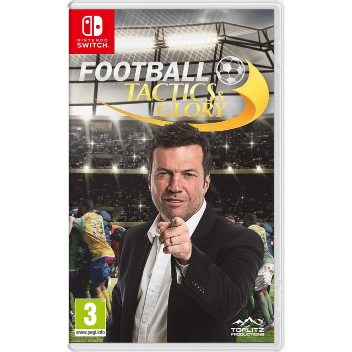 Football, Tactics & Glory Nintendo Switch játék doboza